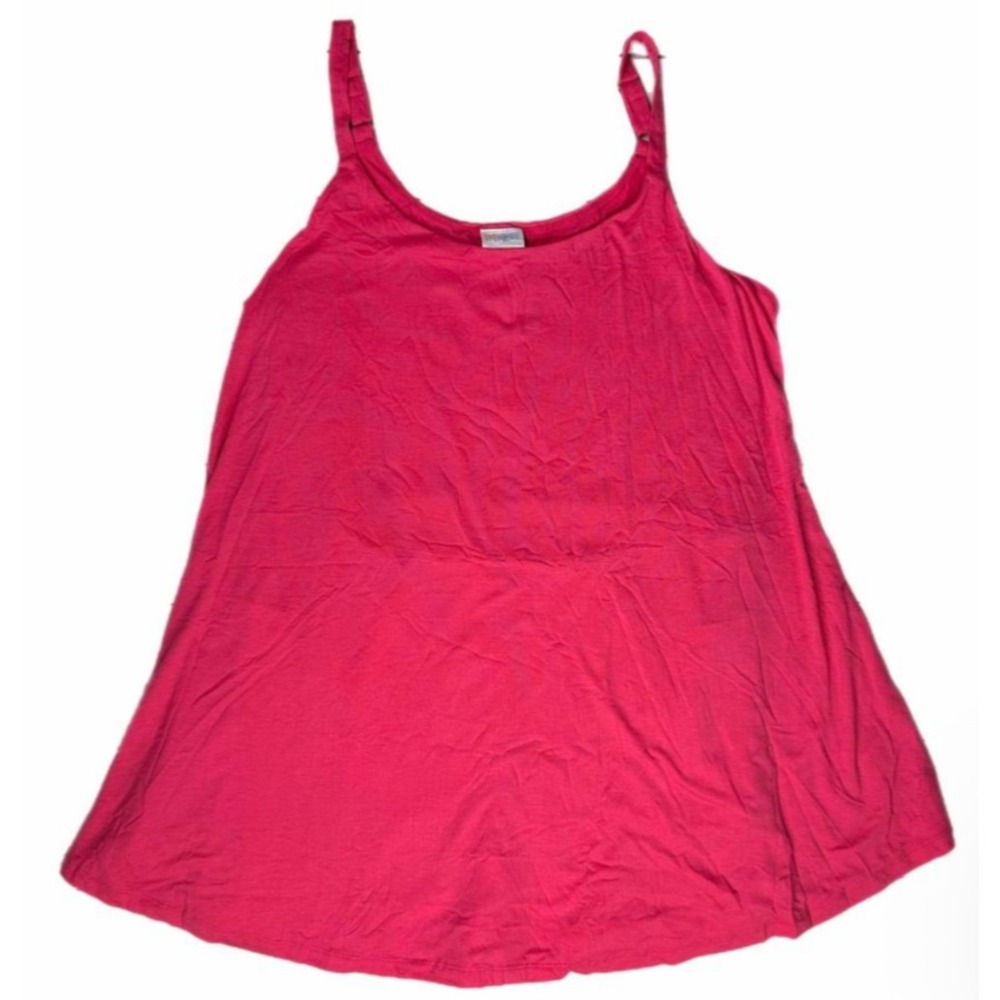 LuLaRoe Womens Dress Size 3XL LYNN Romper Dress Shorts Solid Pink‎ 24-26 NWT